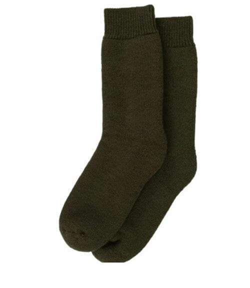 WELLINGTON CALF SOCK OLIVE