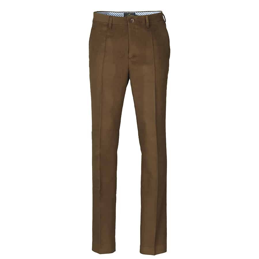 Belgravia Moleskin Trousers in Bronze