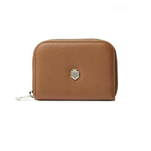 Mini Sailsbury purse in tan leather