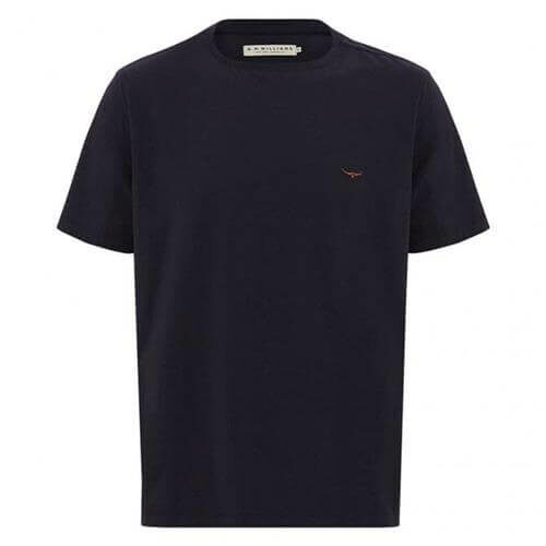 Parson T-Shirt – Navy/Chestnut