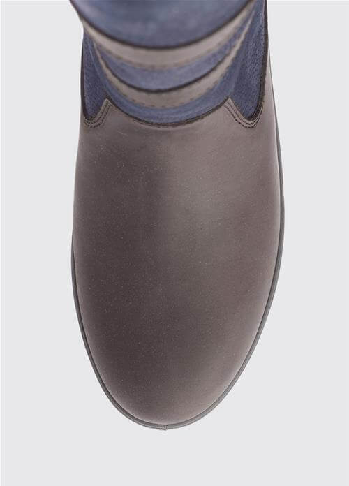 Galway Extra Fit boots in navy/ brown