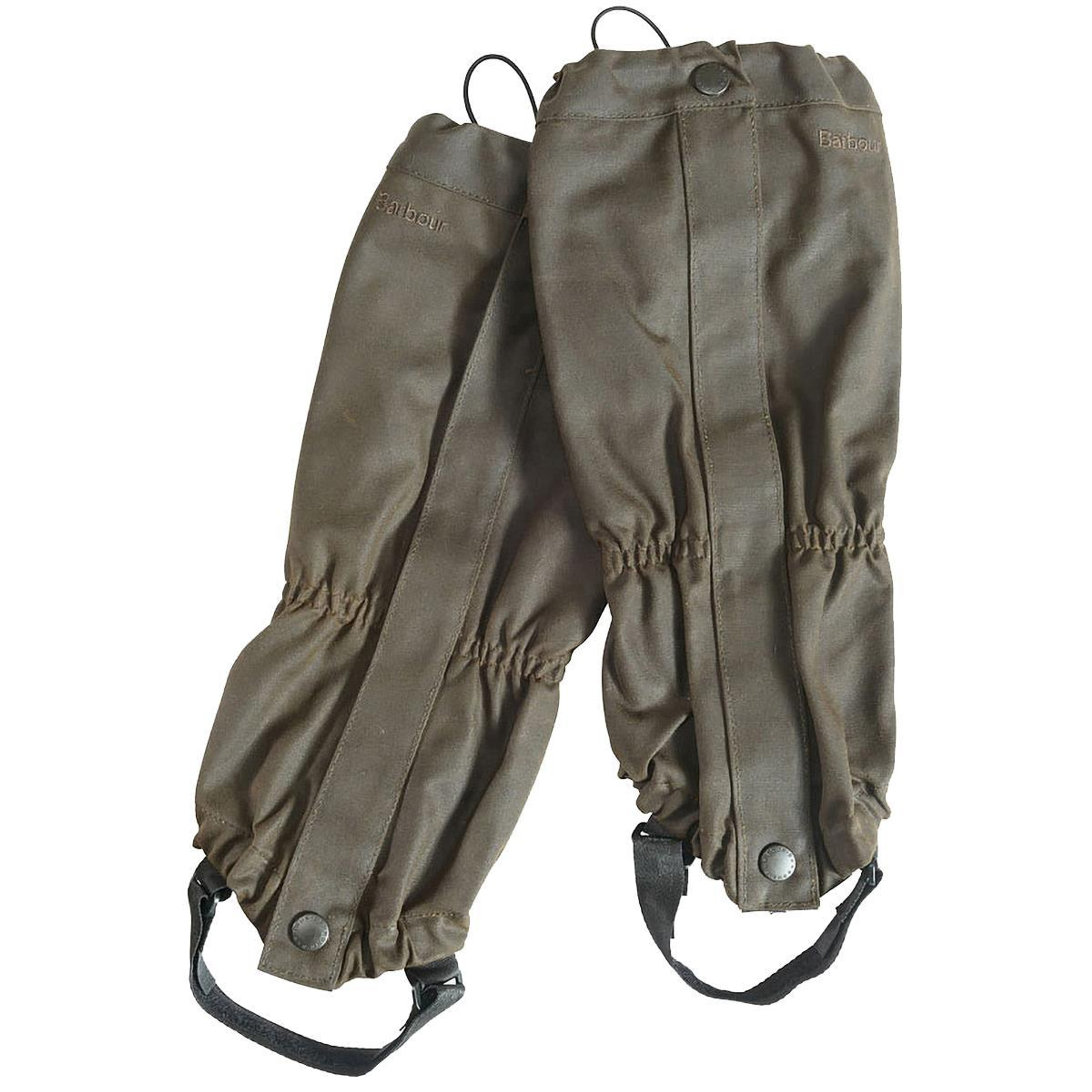 Waxed Cotton Gaiters – Olive