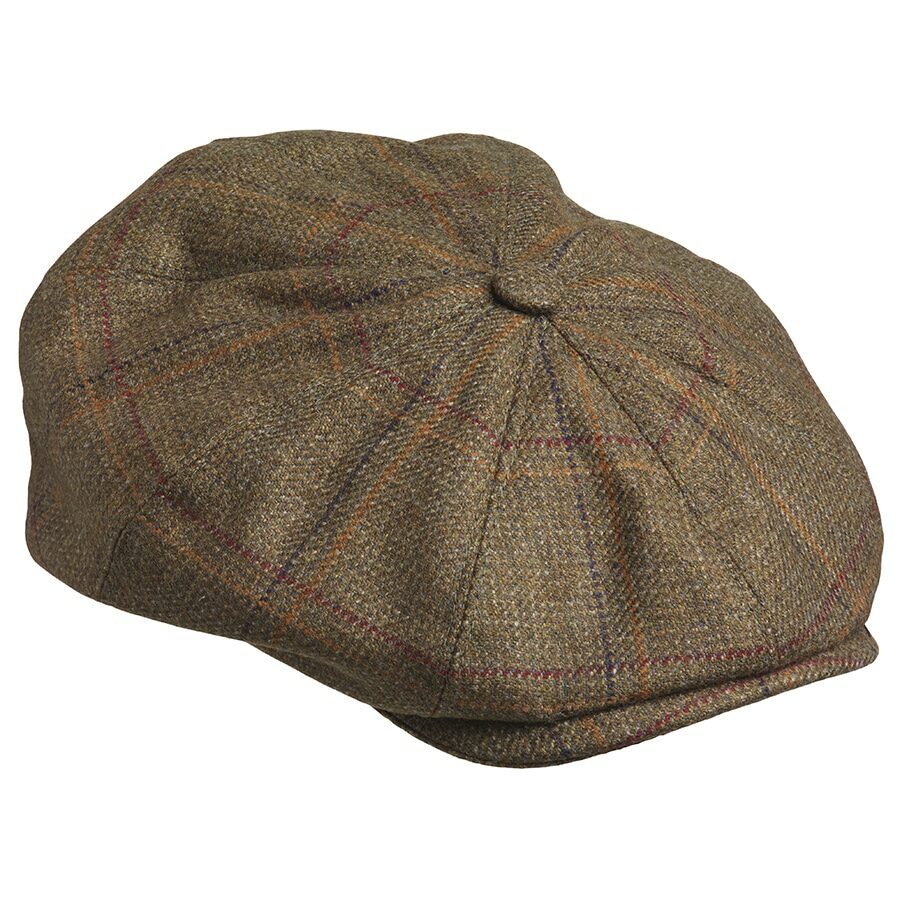 Woolston Tweed Bakerboy Cap