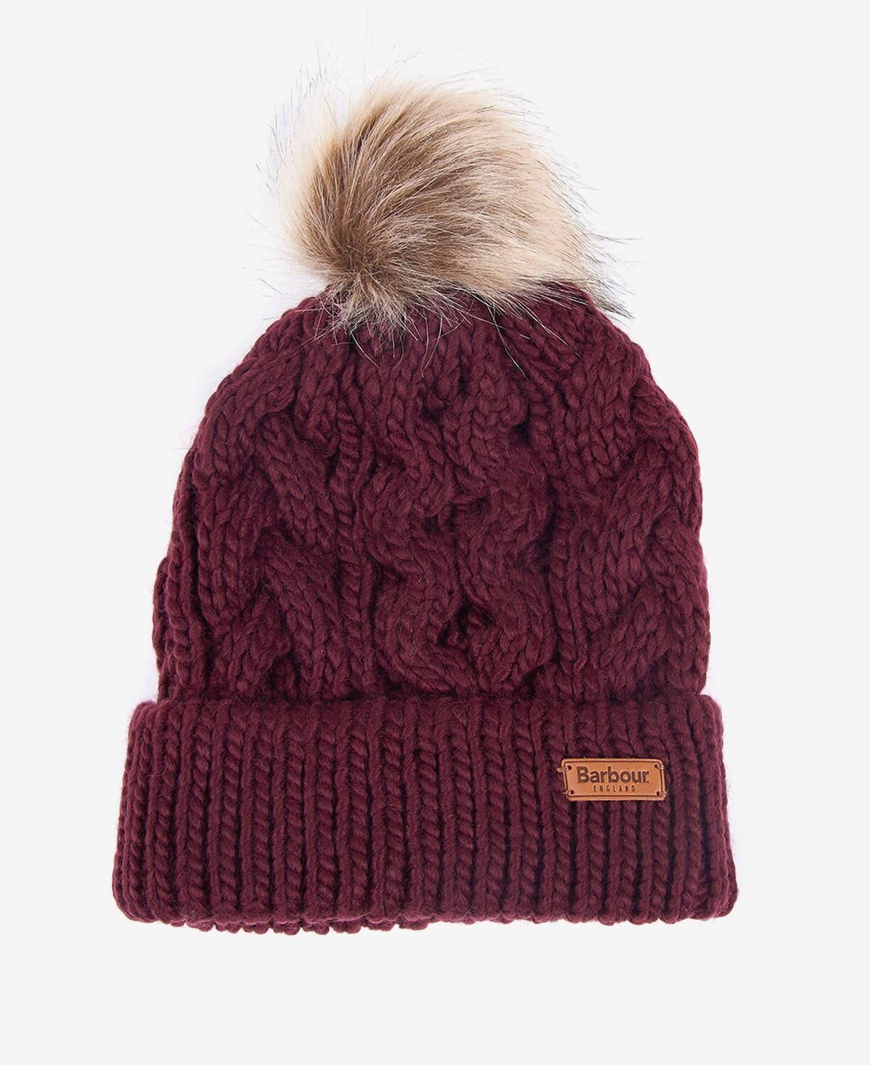 Penshaw Cable Beanie Bordeaux