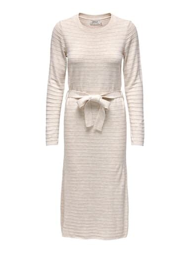 Cata Cream Jumper Dress