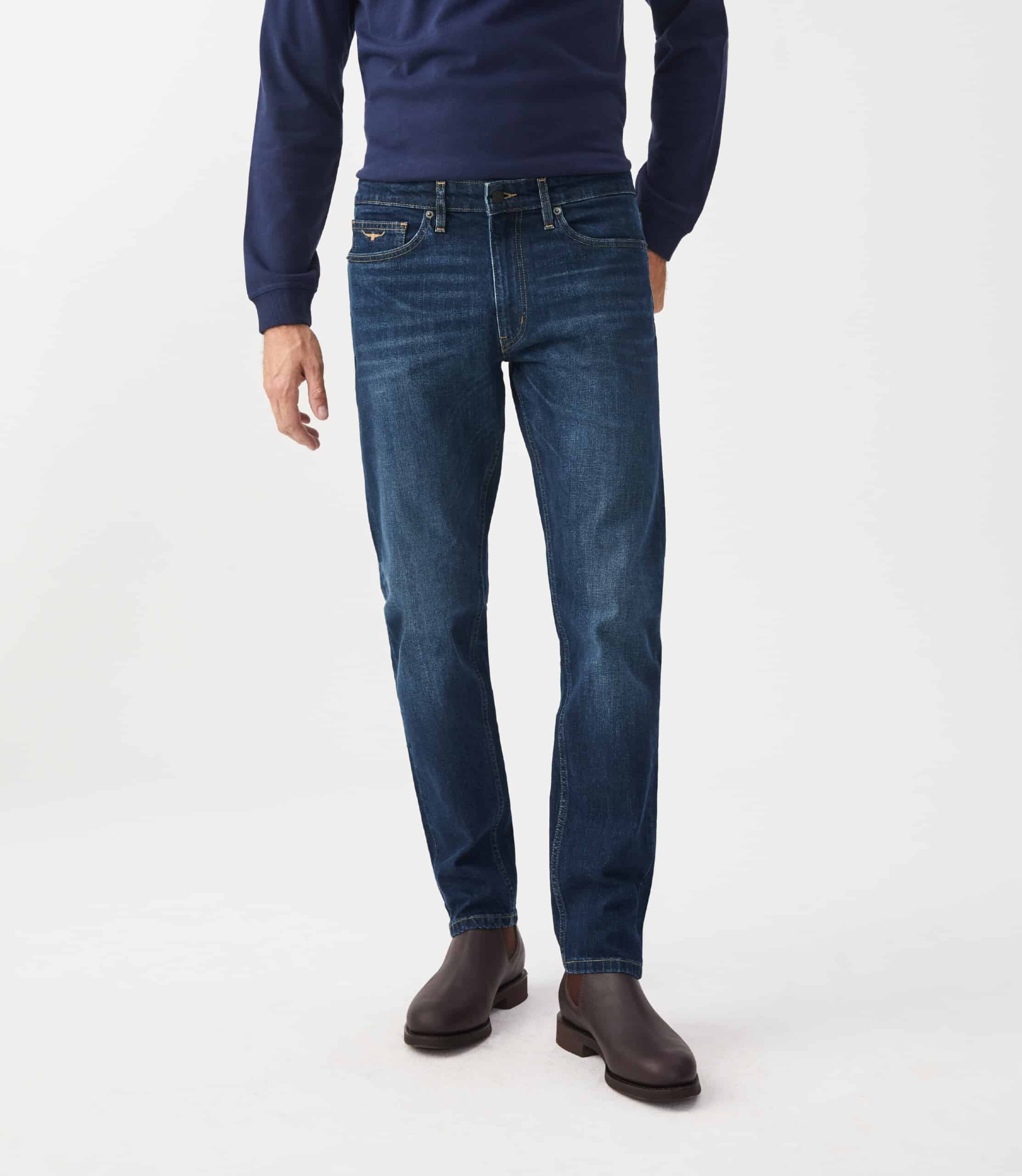 Loxton Jean in Medium Wash Denim