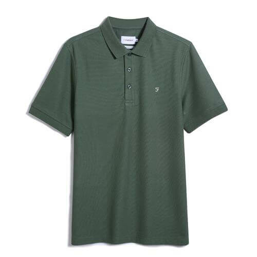 Cove Polo Shirt Cilantro