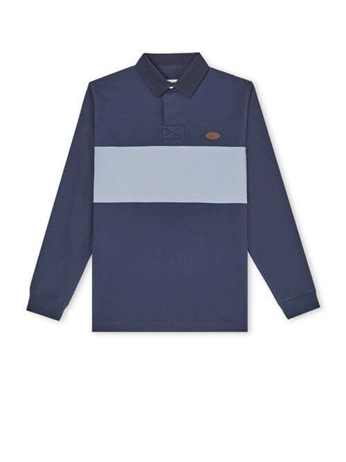 Trentham Quilted Rugby in Blue