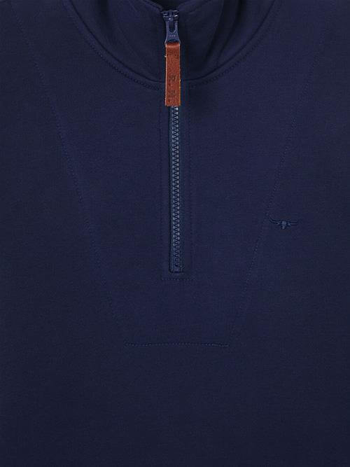 Morisset half zip jumper – Navy