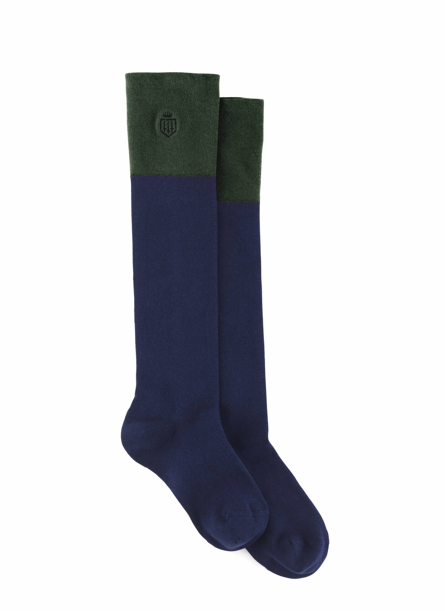 Signature Knee High Socks in Forest Green