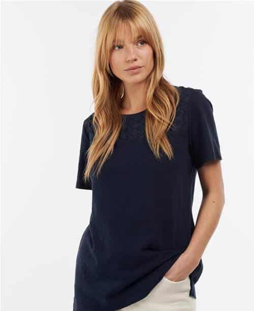 Barmouth Top – Navy