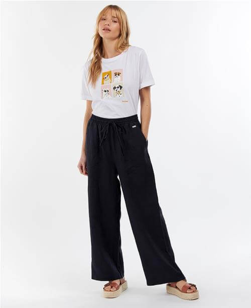 Cherbury Linen trousers in navy