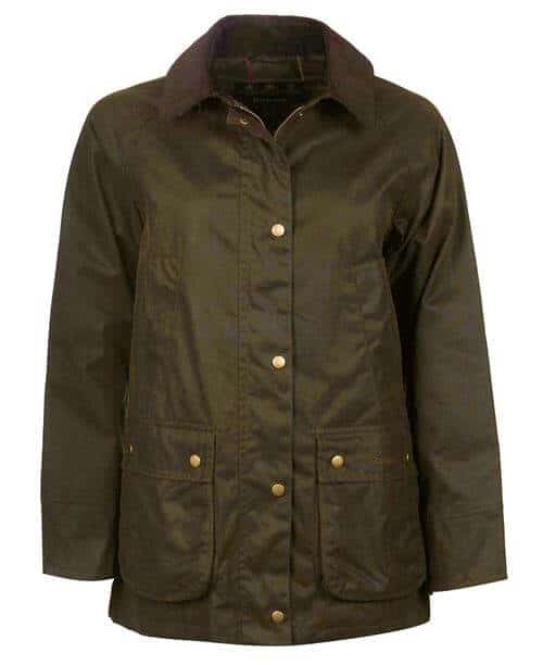 Women's Acorn Wax Jacket - Olive - Out and About