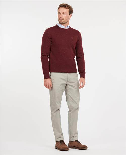 Tisbury Men’s Jumper in Ruby