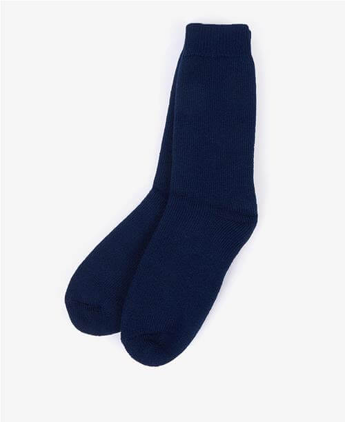 Wellington calf sock in navy - Out and About