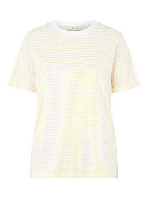 Ria T-shirt Banana Stripe