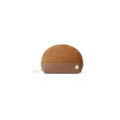 Chiltern Coin Purse – Tan suede