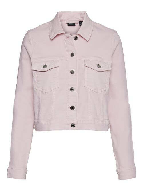 Mikky Denim Jacket – Pink