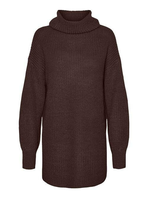 Sayla Roll Neck – Coffee Bean