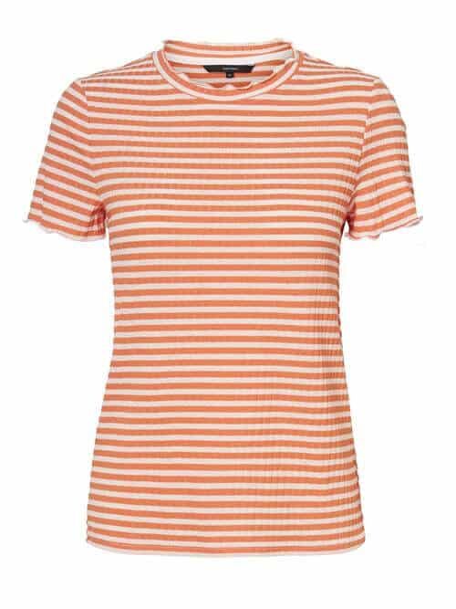 KIRI STRIPED TOP – ORANGE