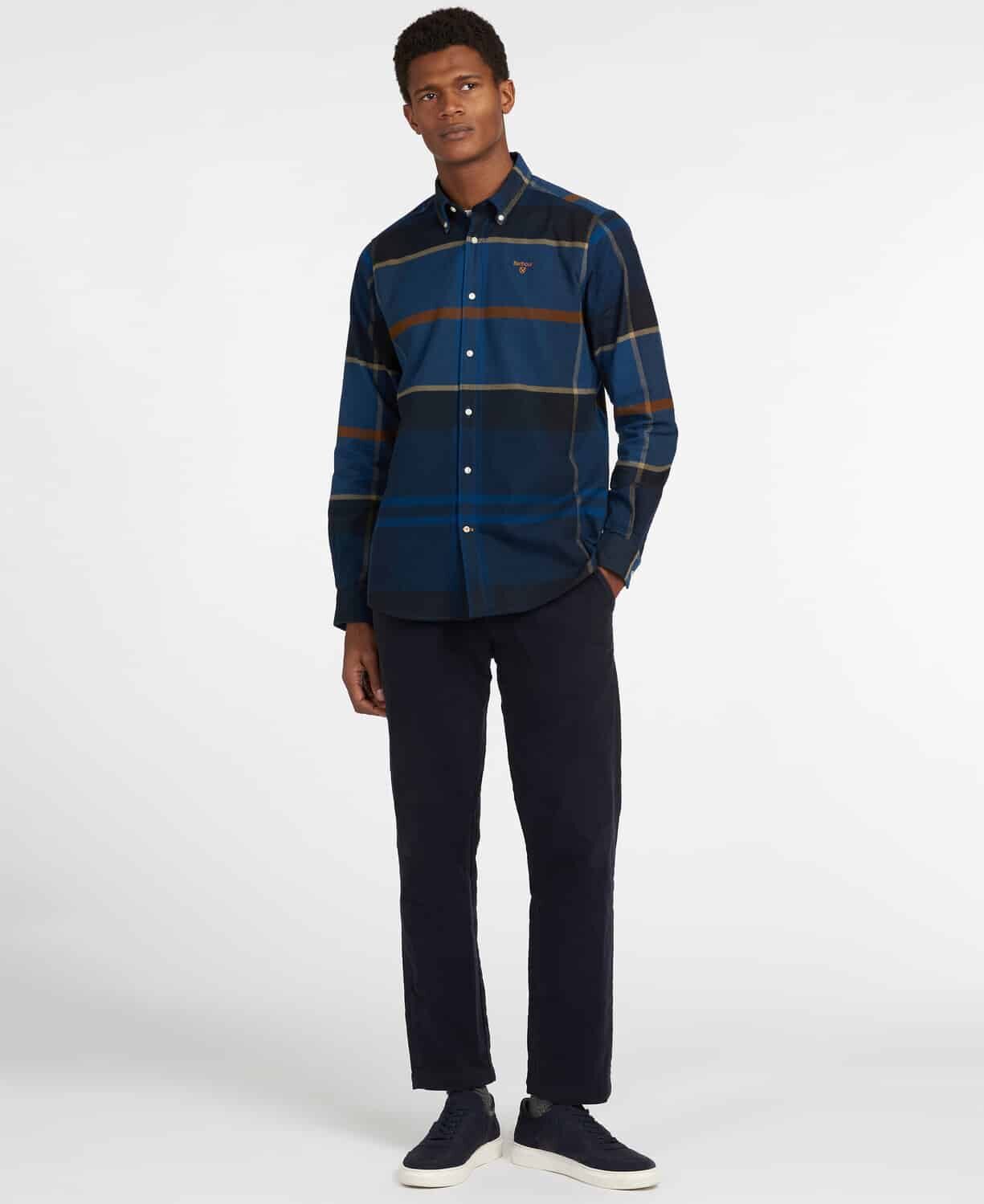 Iceloch Tailored Shirt – Midnight Tartan