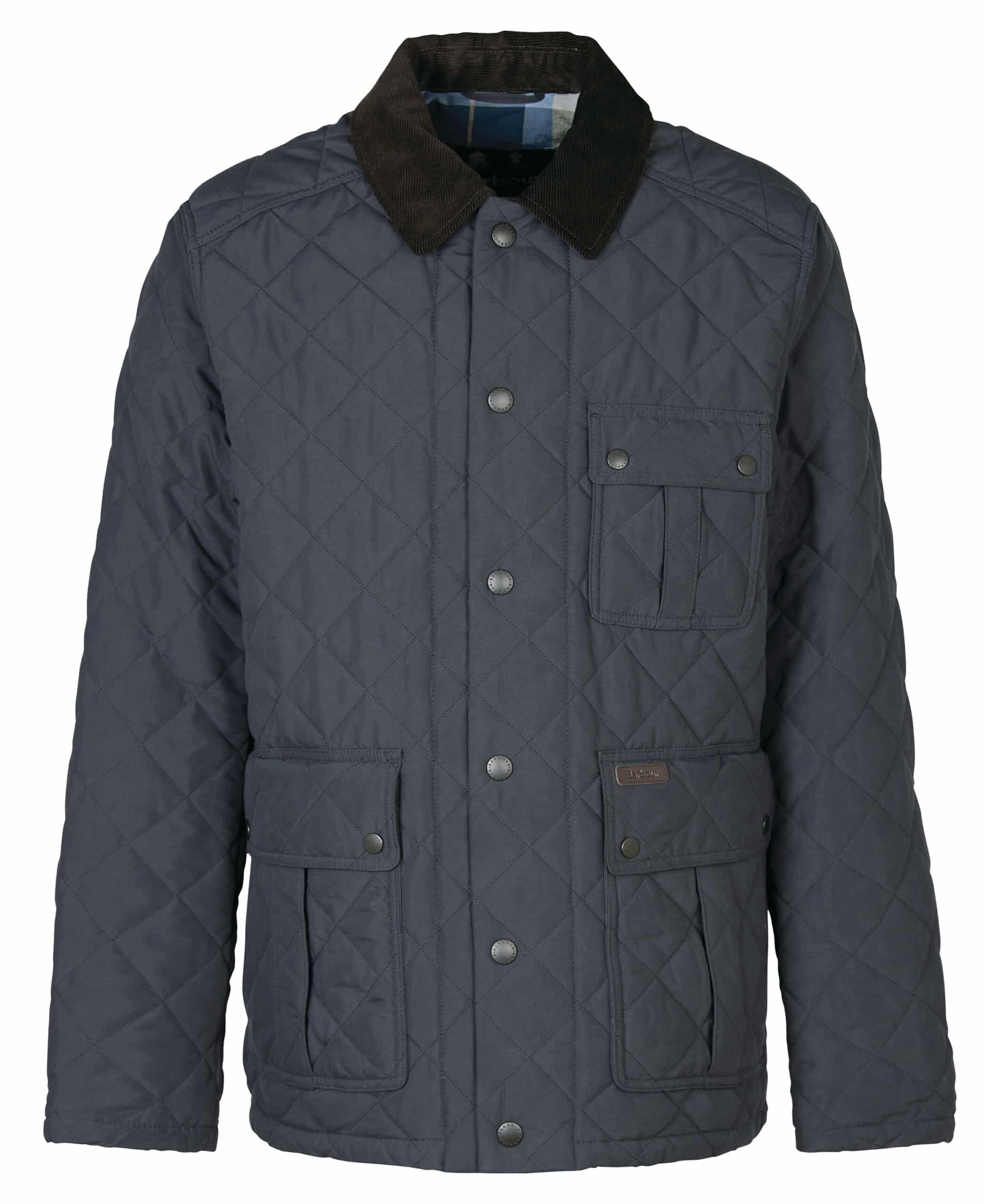 Quilt Horsley Coat - Navy - Out and About