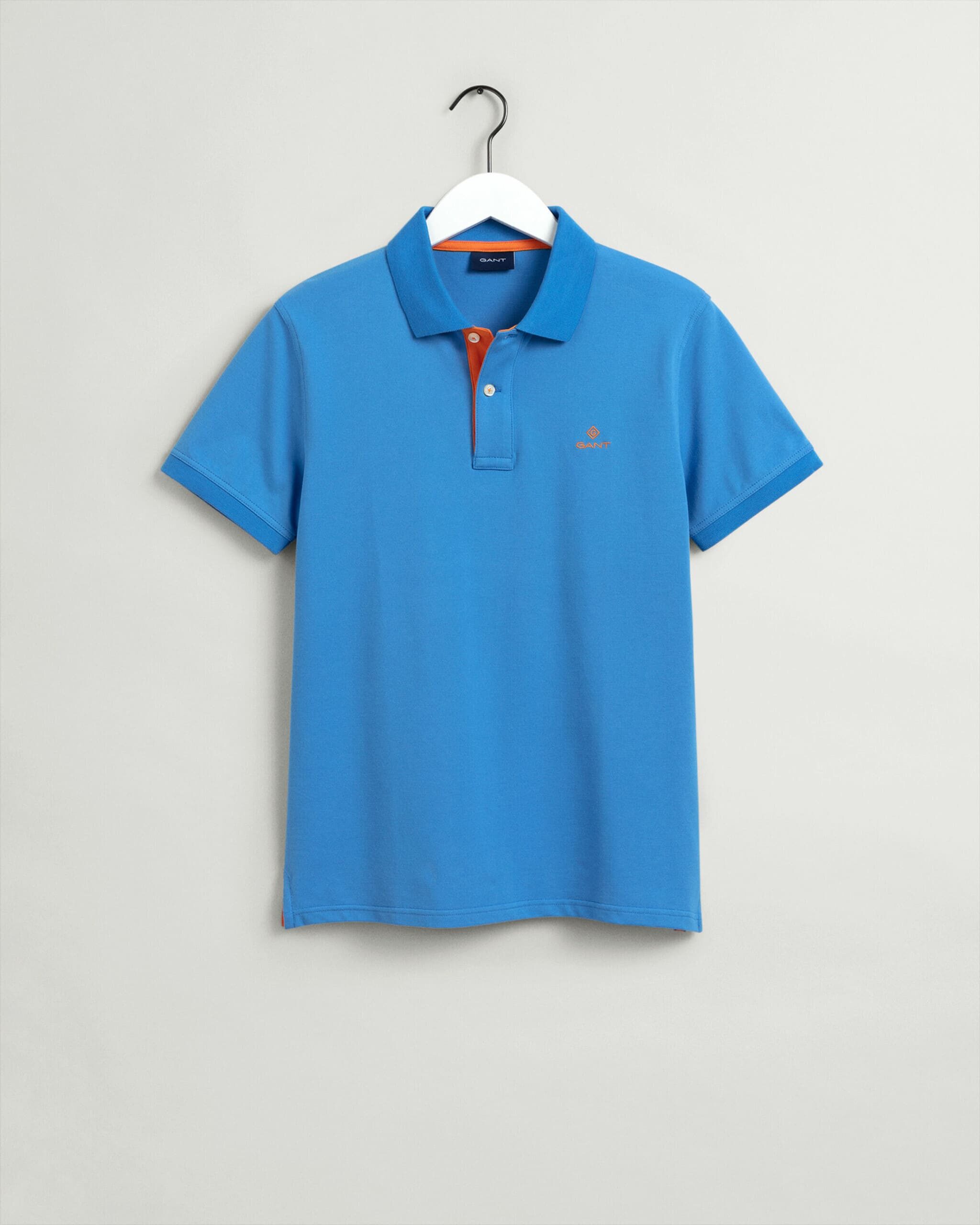 POLO PIQUE – DAY BLUE