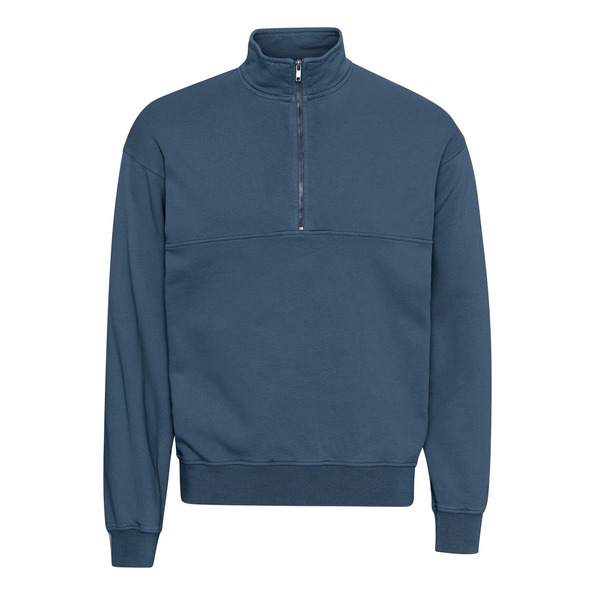 1/2 Zip Jumper – Petrol Blue