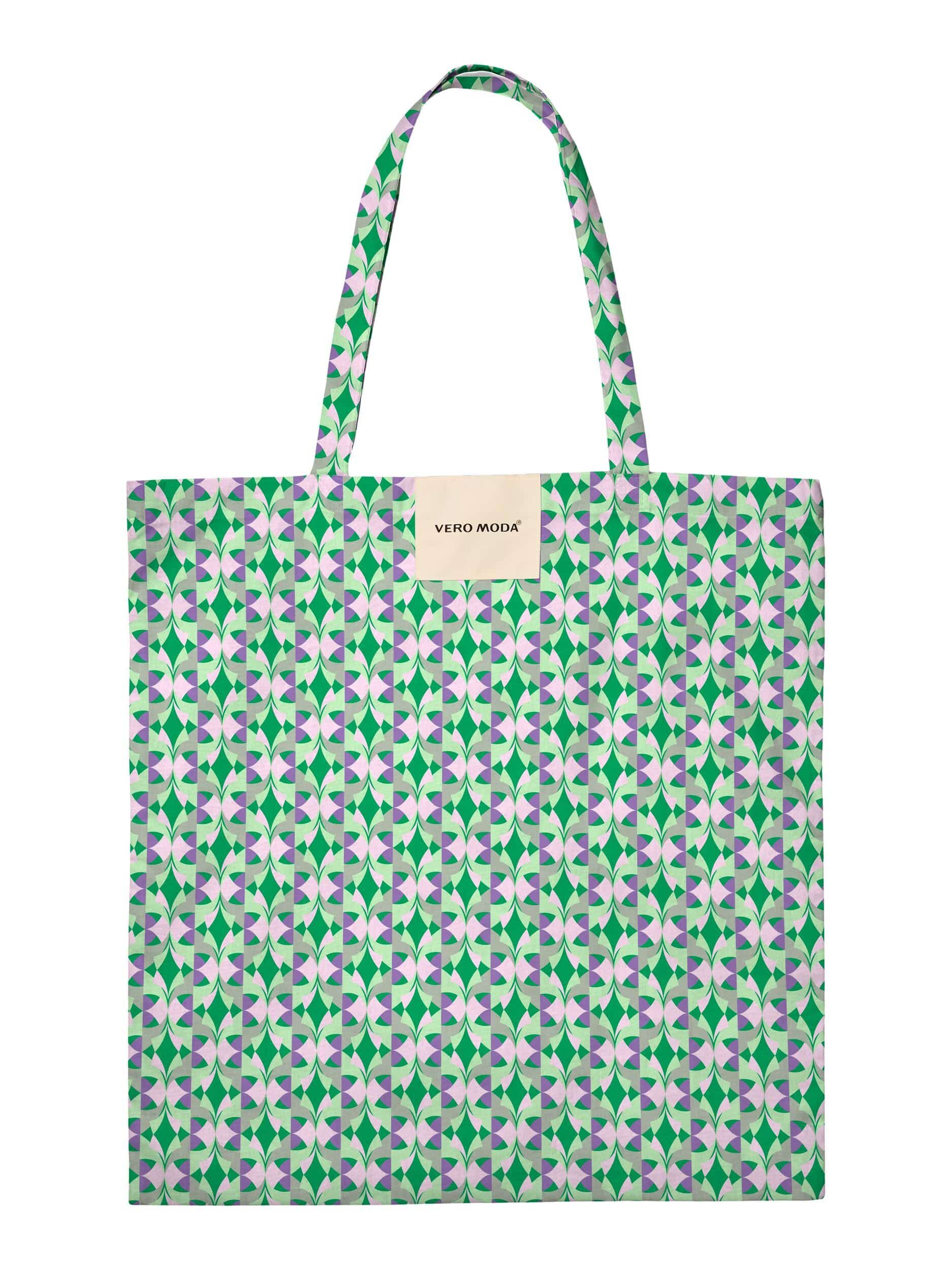 Melodi Shopping Bag Bright Green