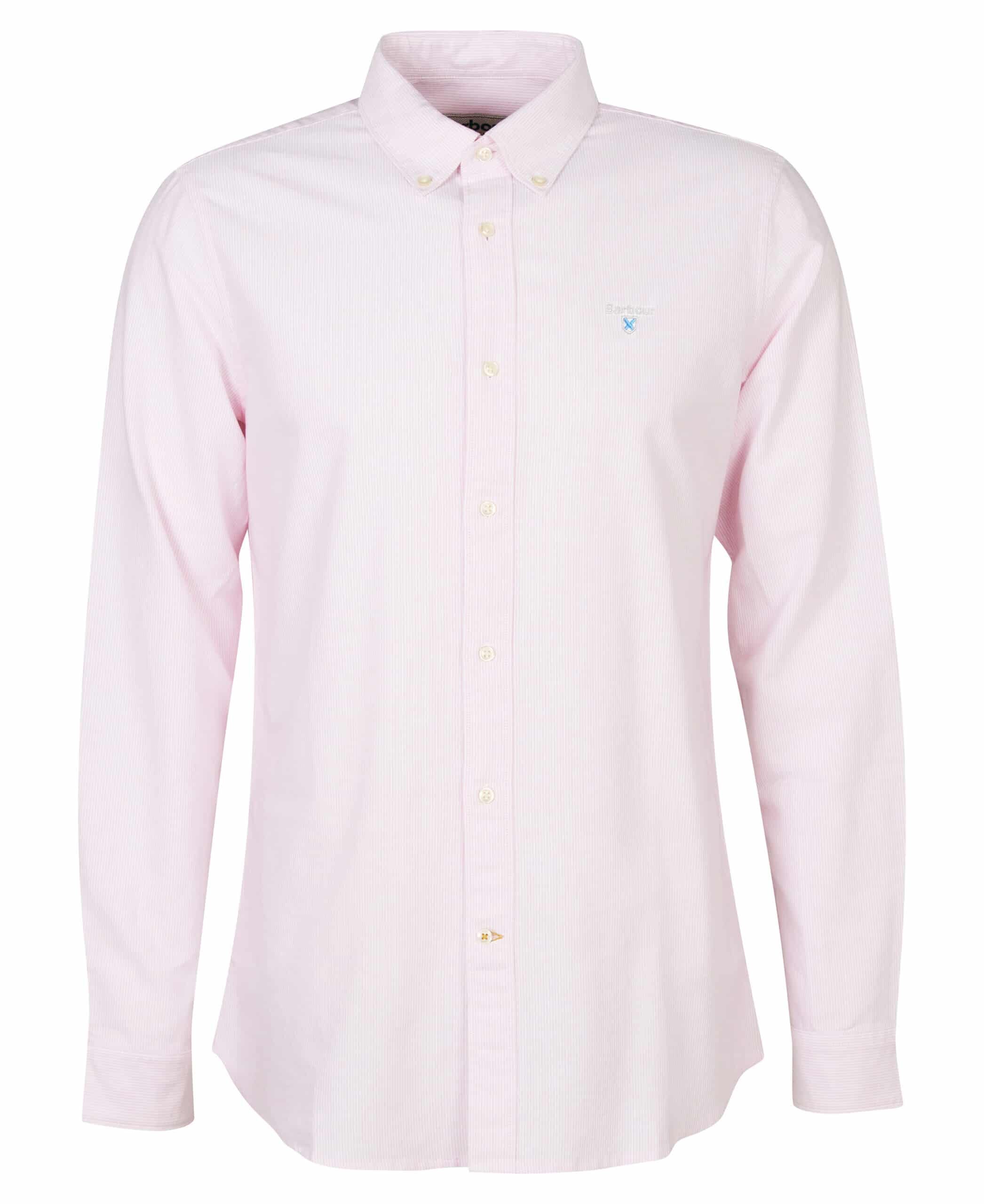 Striped Oxford Shirt Pink