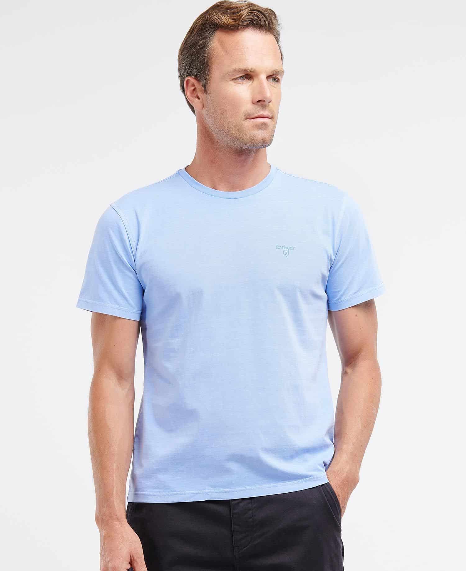 Garment Dyed T-Shirt – Sky