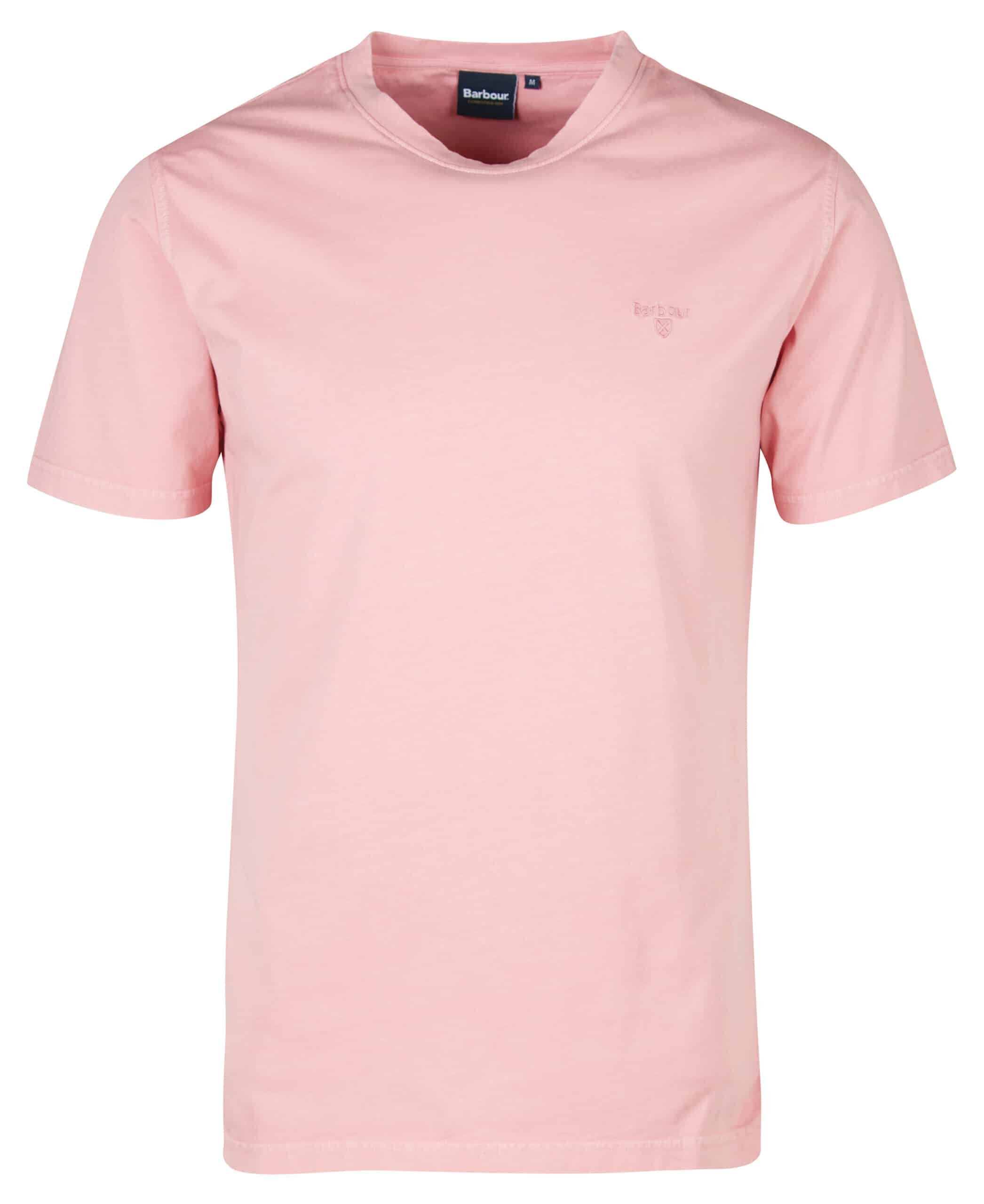 Garment Dyed T-Shirt Pink Salt