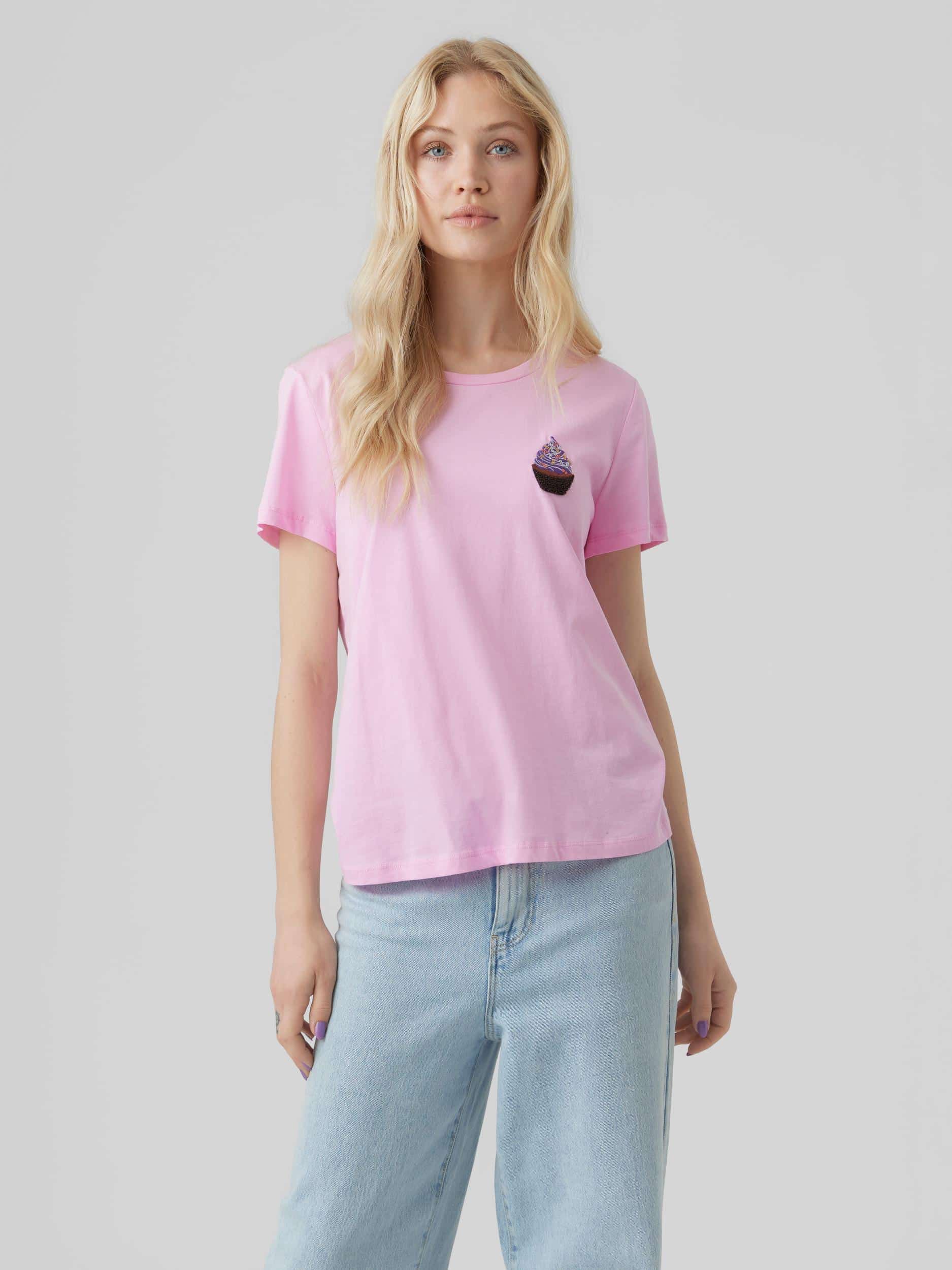 Mia Francis Pink Muffin Tee