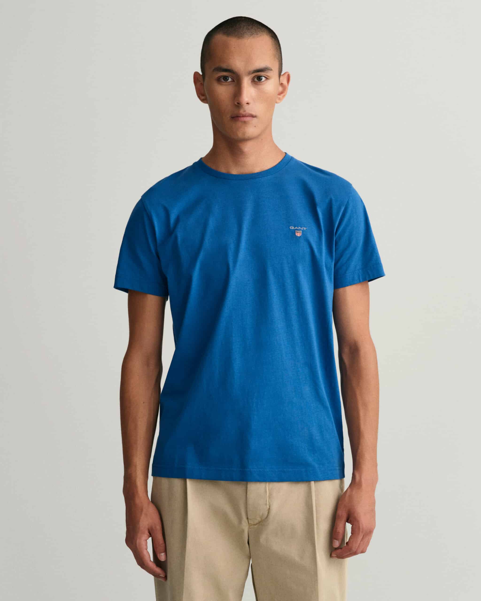 gant blue t shirt