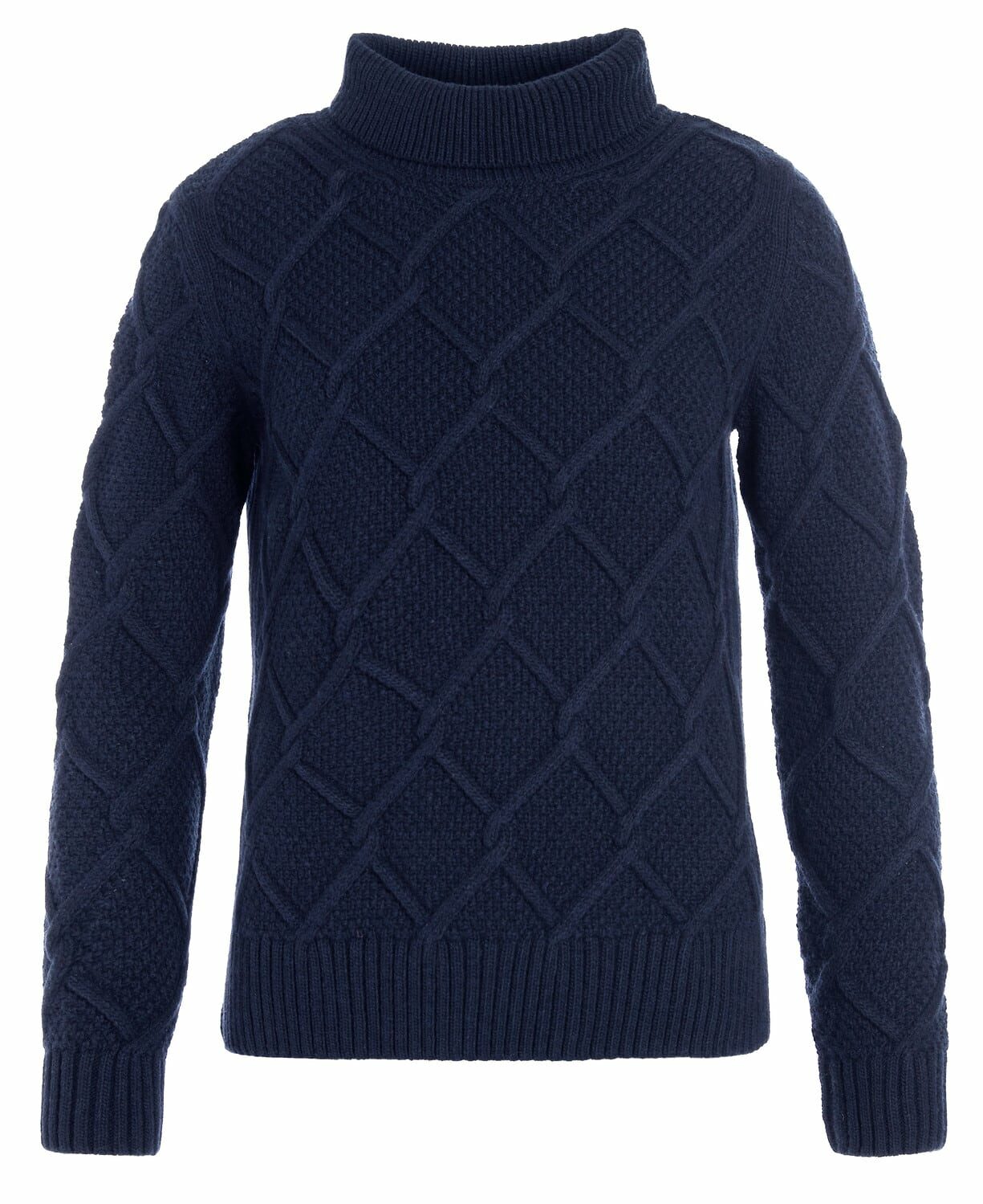 Burne Roll Neck Navy