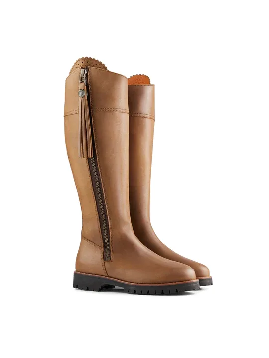 Explorer Waterproof Boot – Oak Leather – Narrow Fit Size UK8, EU 42