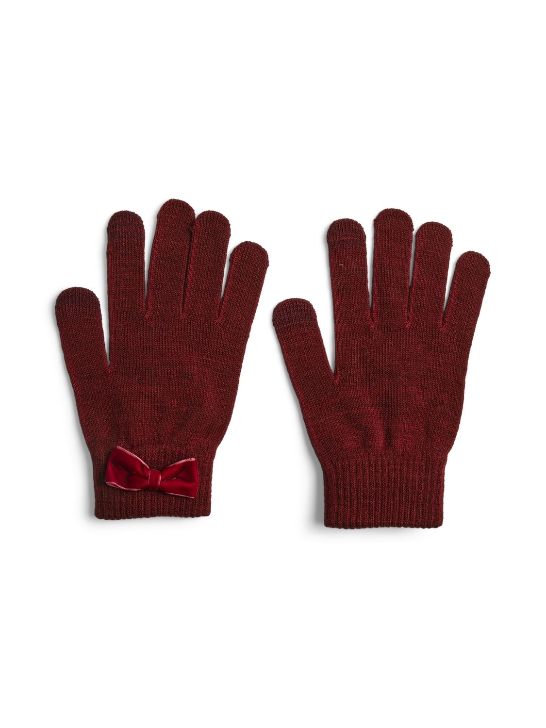 Buddy Bow Smart Gloves – Red Dahlia