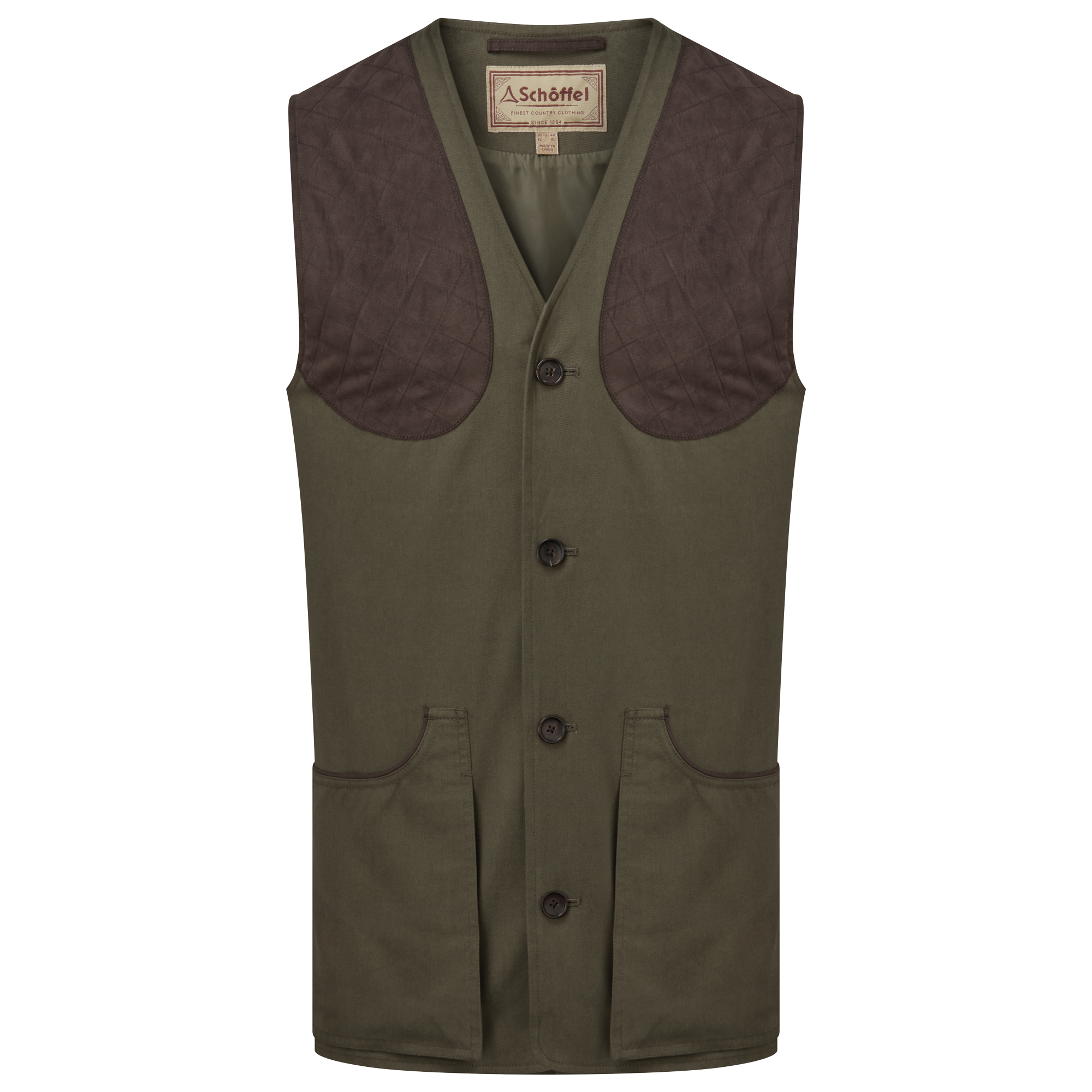 All Seasons Shooting Vest – Dark Olive