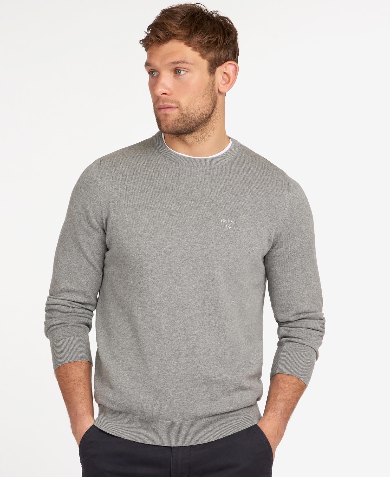 Pima Cotton Crew Neck – Grey