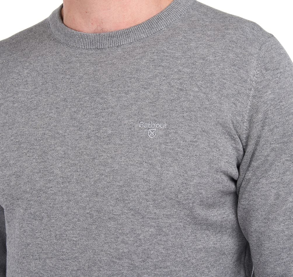 Pima Cotton Crew Neck – Grey