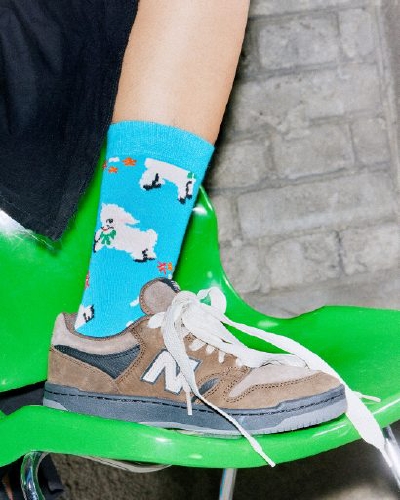 Lamb Sock Blue