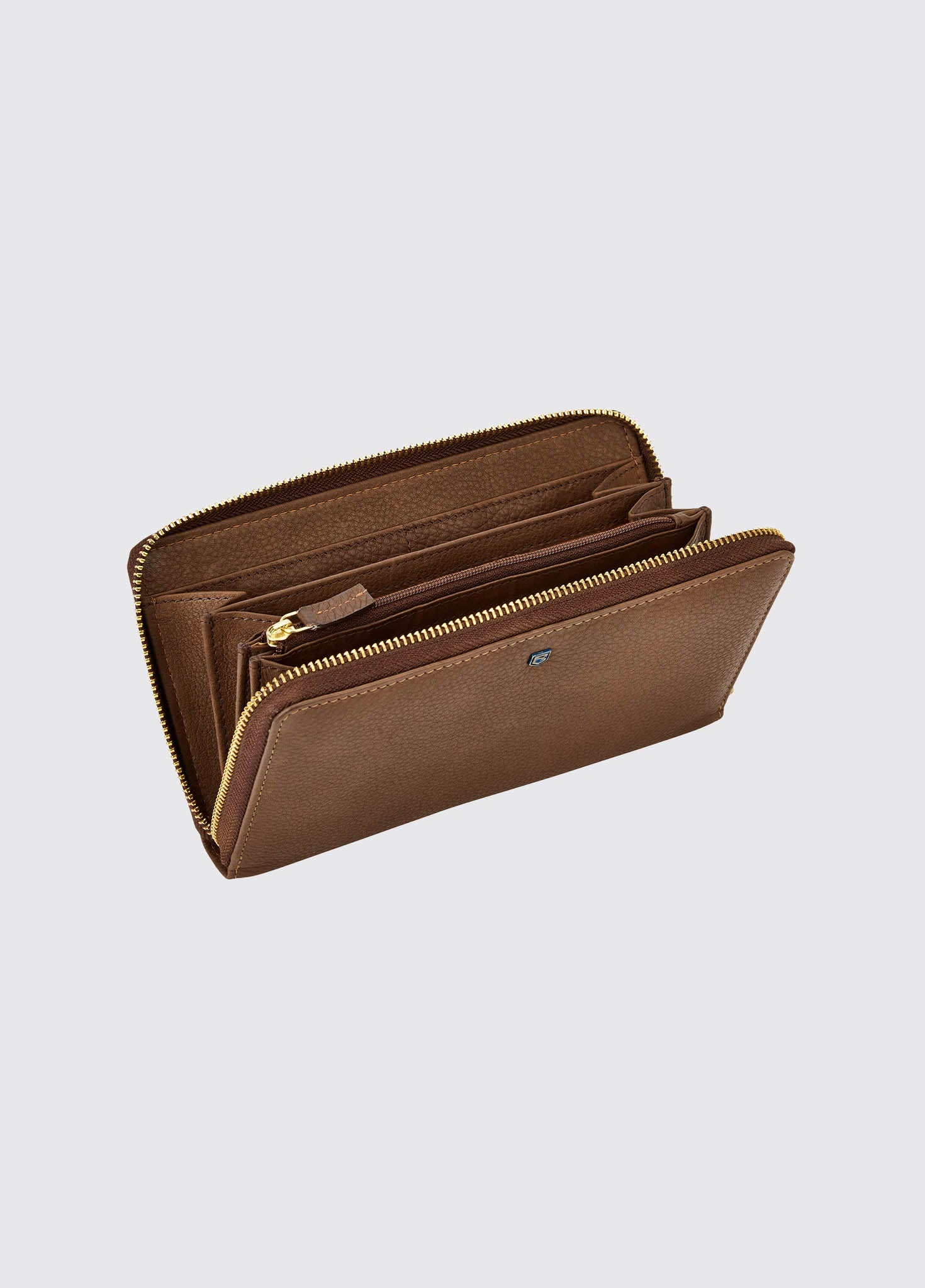 Portlick Ladies Leather Wallet – Walnut