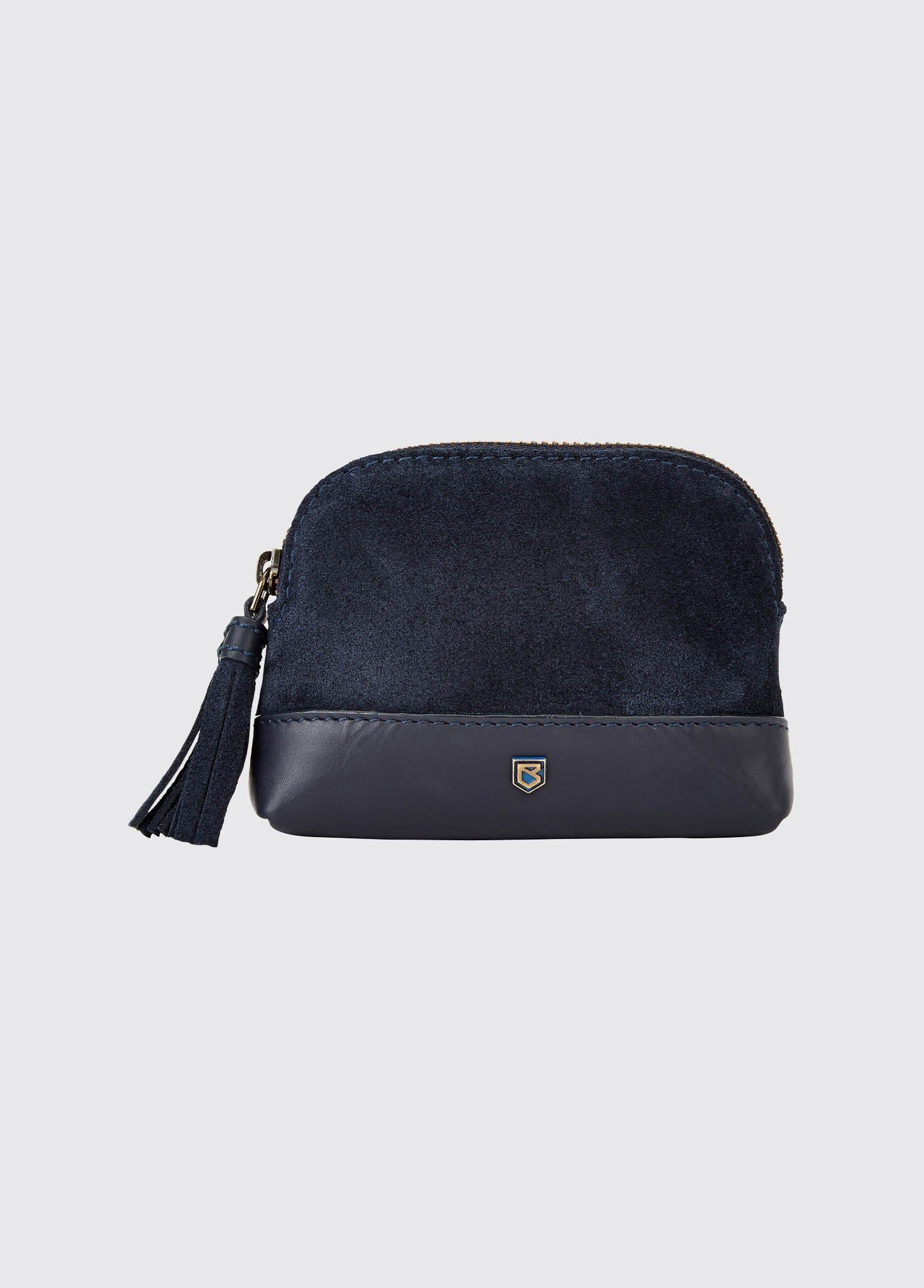 Richmond Ladies Suede Purse – French Navy