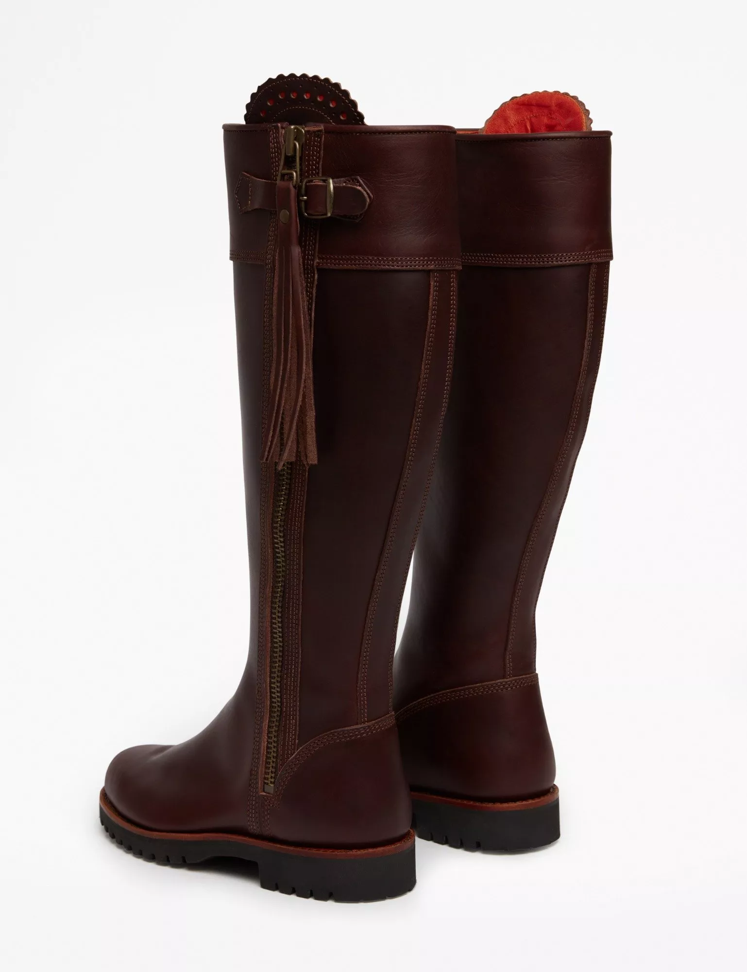 Long Tassel Boot – Conker +3cm