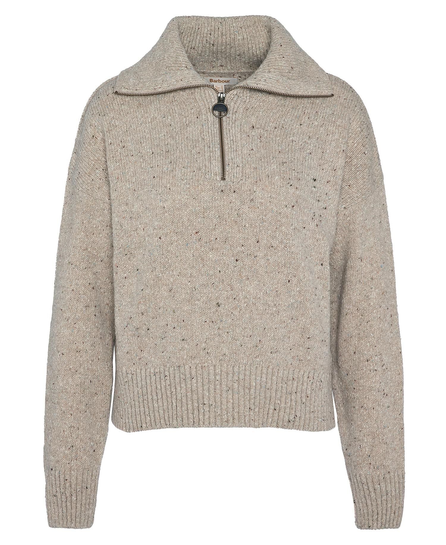 Lavensdale Half-Zip Jumper – Oatmeal