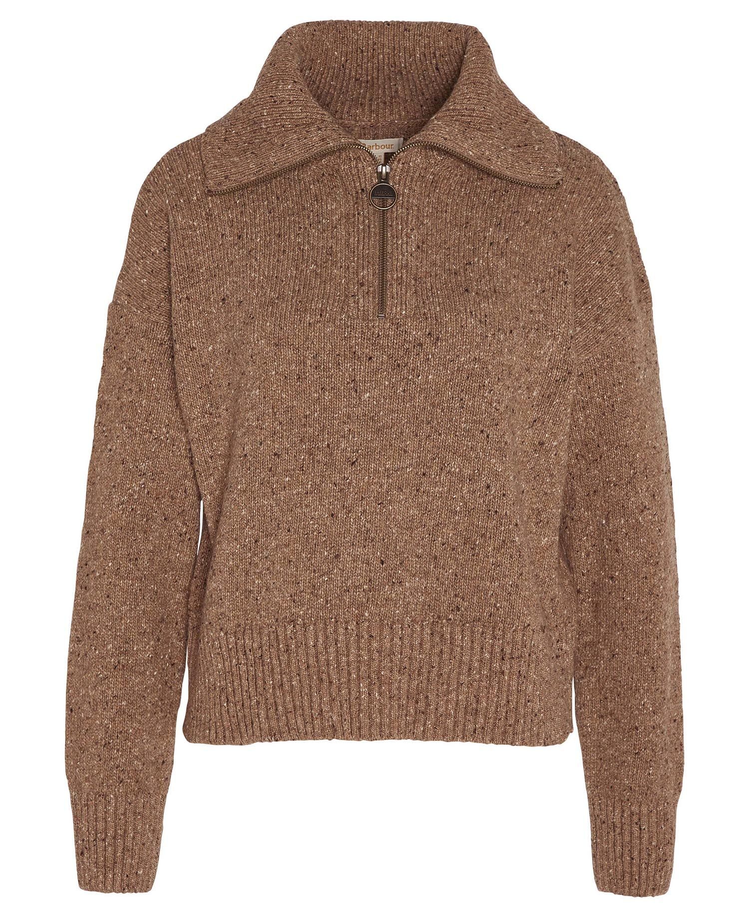 Lavensdale Half-Zip Jumper – Honey