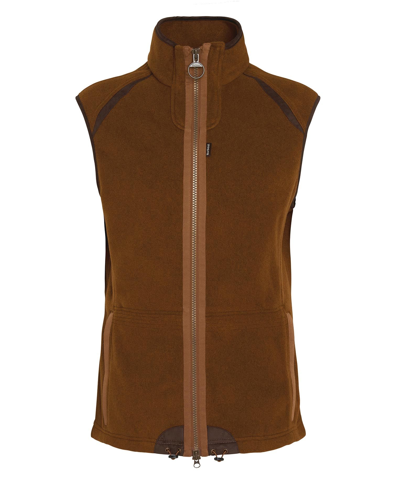 Langdale Fleece Gilet – Rust