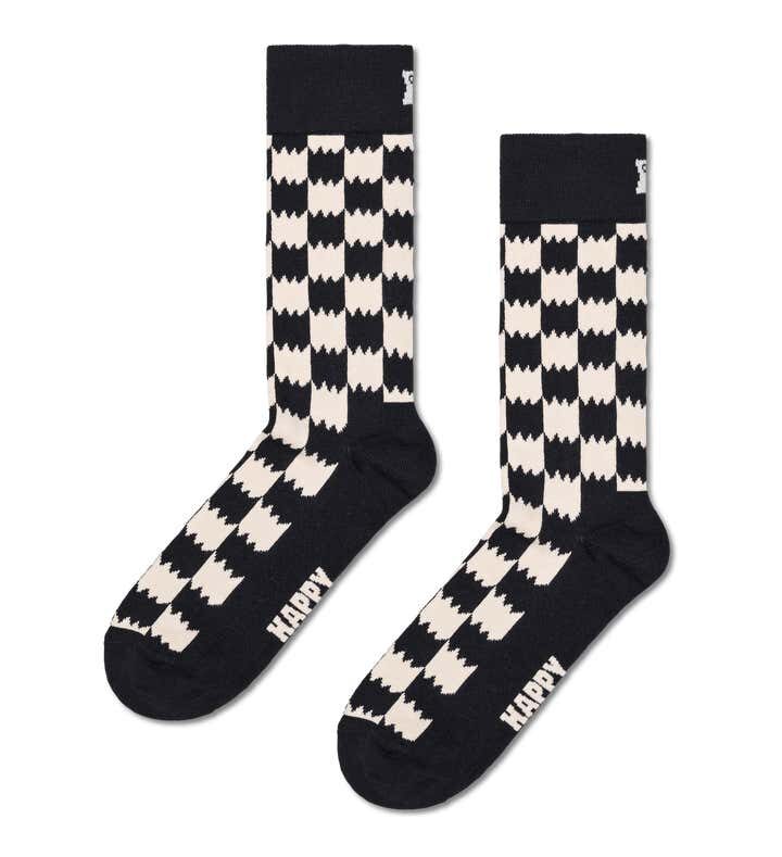 Dizzy Check Sock