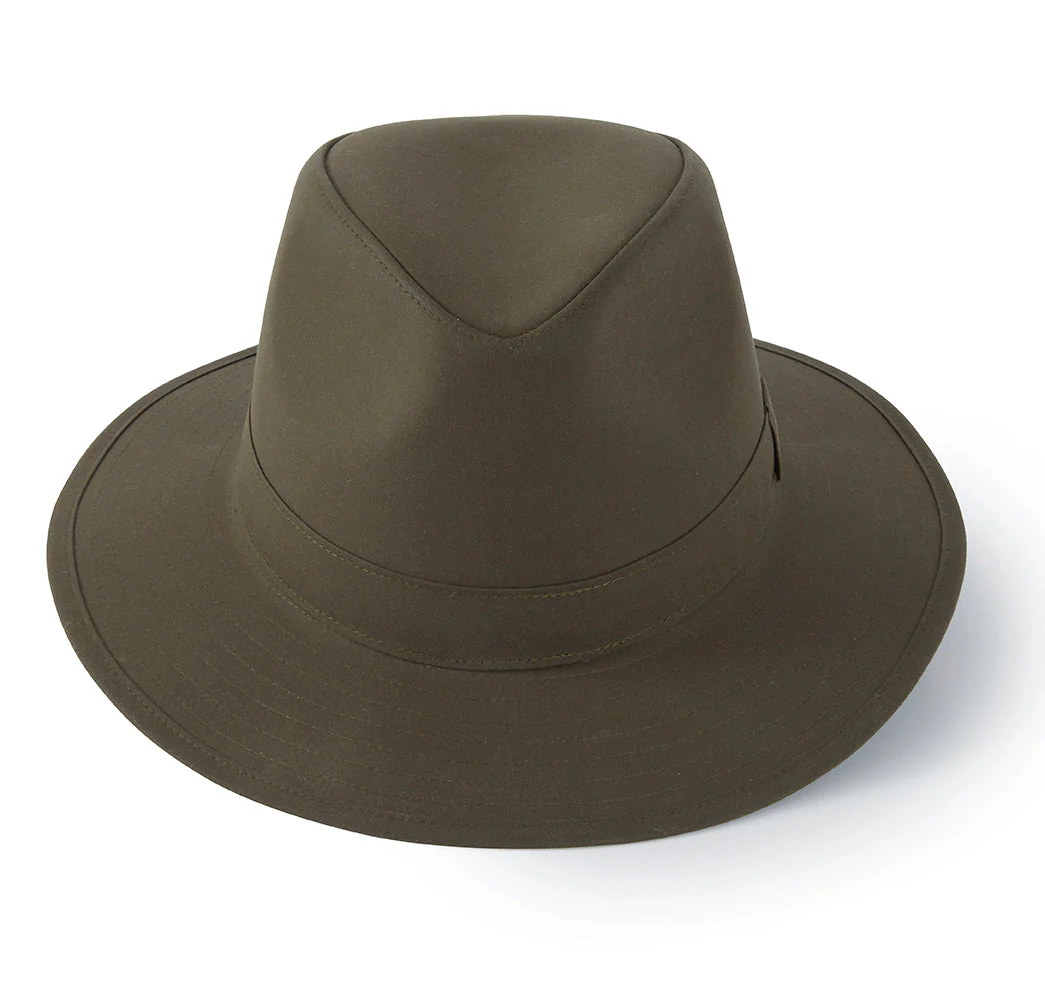 The Darsham Wax Fedora – Olive