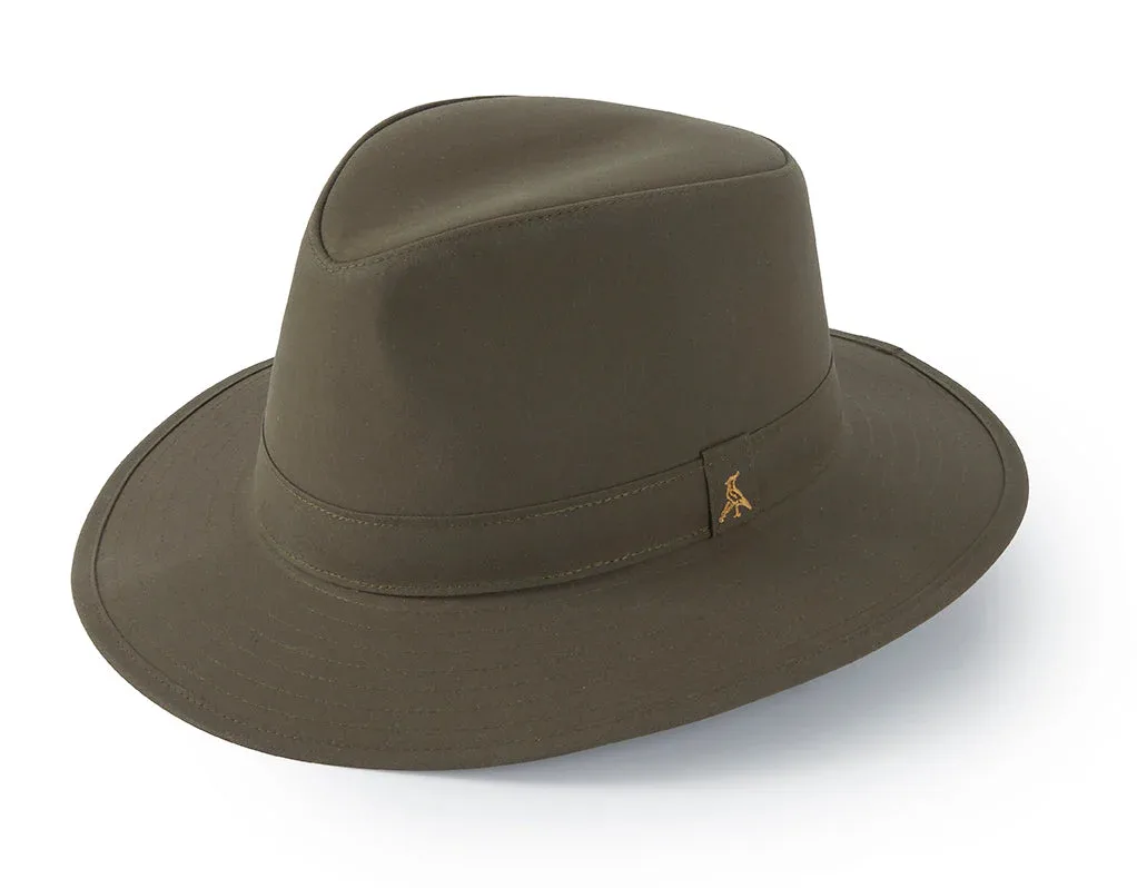 The Darsham Wax Fedora – Olive